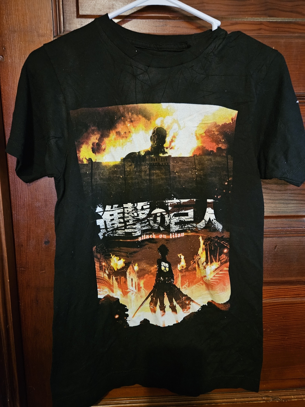 Black Attack on Titan Graphic Tee